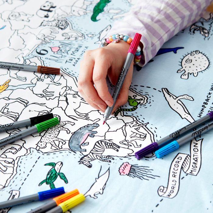 World Map Tablecloth