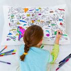 World Map Pillowcase