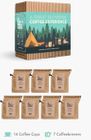 Outdoor coffee gift box