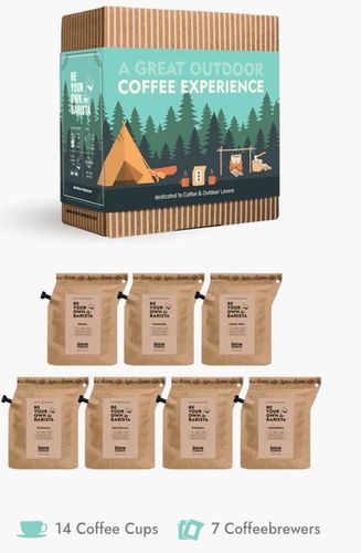 Outdoor coffee gift box