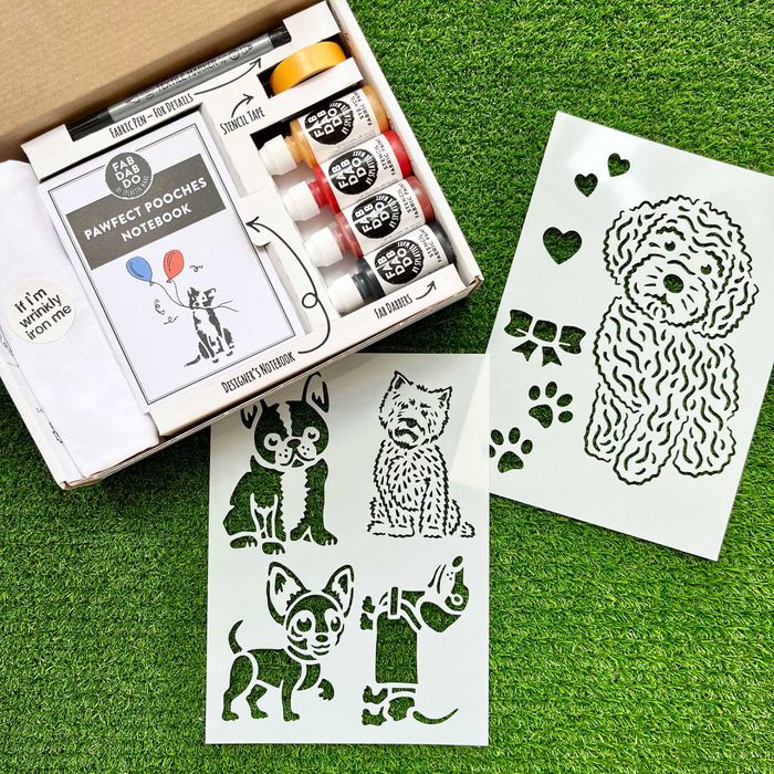 Doodle Dog and Friends T-shirt Painting Craft Kit