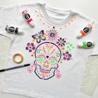 Sugar Skulls - Day of the Dead T-shirt Painting Craft Kit