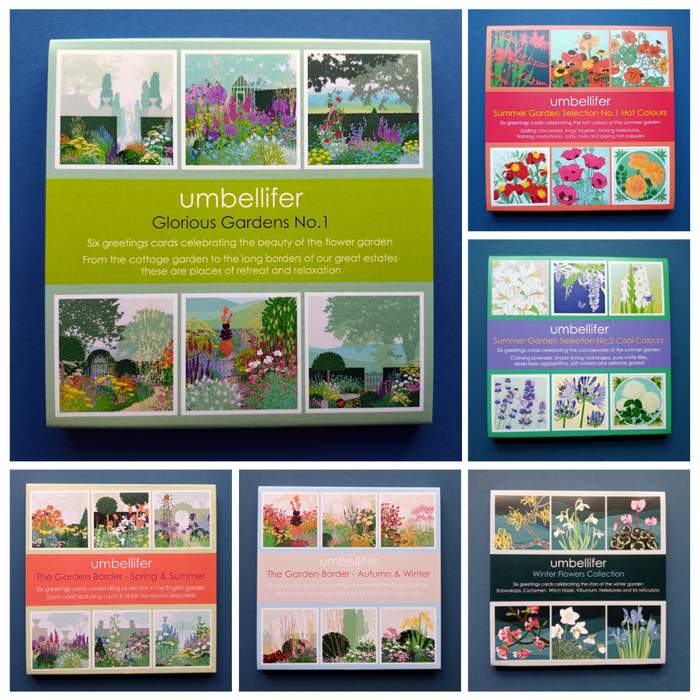 Umbellifer Themed Greetings Card Packs