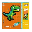 Plus-Plus Puzzle by Number Dino