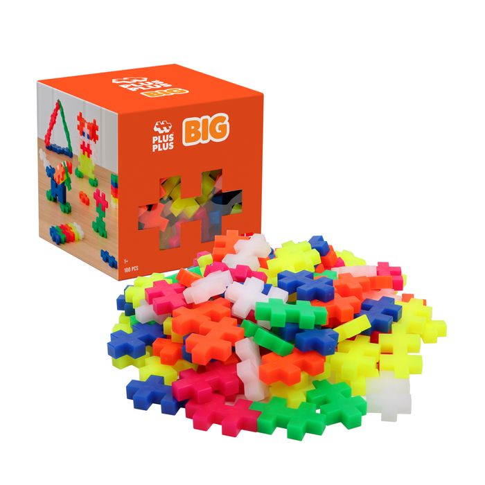 Plus-Plus BIG Open Play 100pc Boxes & 15pc Tubes