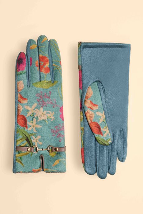 Kylie Gloves in Hummingbird at Dusk