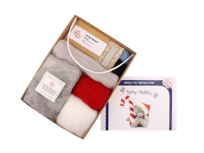 Tatty Teddy Christmas Edition Needle Felt Kit