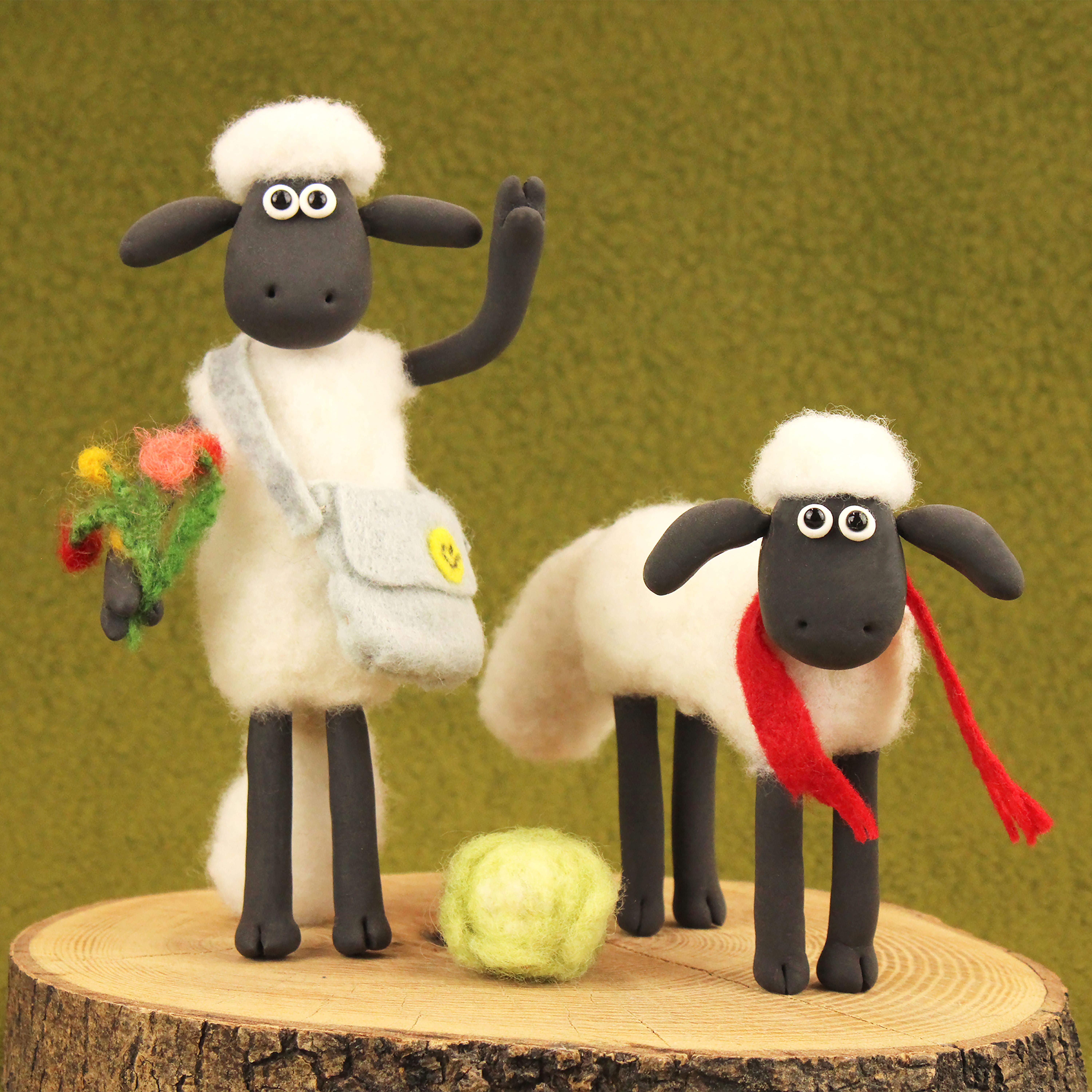 Aardman Shaun the Sheep Needle Felt Kits