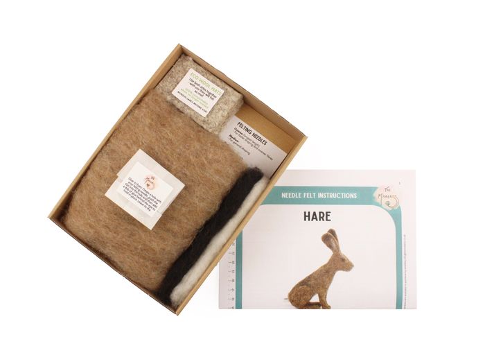 Hare Small Needle Felt Kit