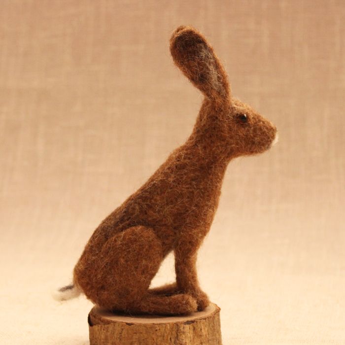 Hare Small Needle Felt Kit