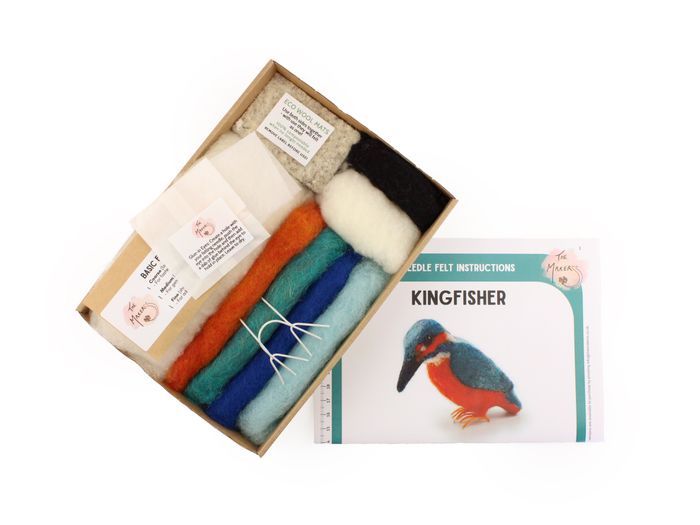 Kingfisher Small Needle Felt Kit