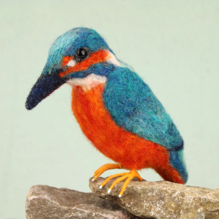 Kingfisher Small Needle Felt Kit