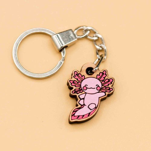 Robin Valley Wooden Keyrings