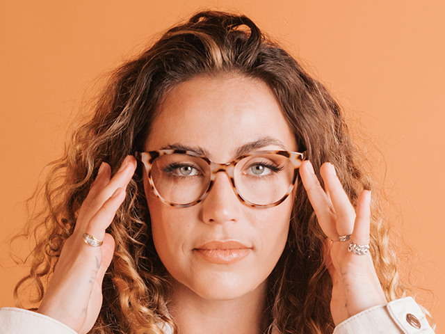 Reading Glasses 'Millie' White Tortoiseshell