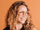 Glasses Chain ' Chunky Oval' Honey Tortoiseshell