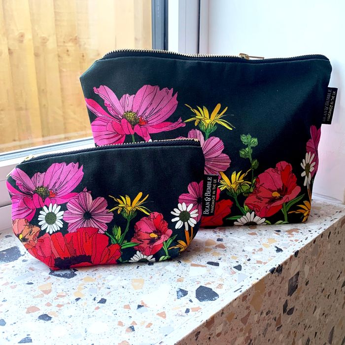 Organic Cotton Makeup and Cosmetic Bags