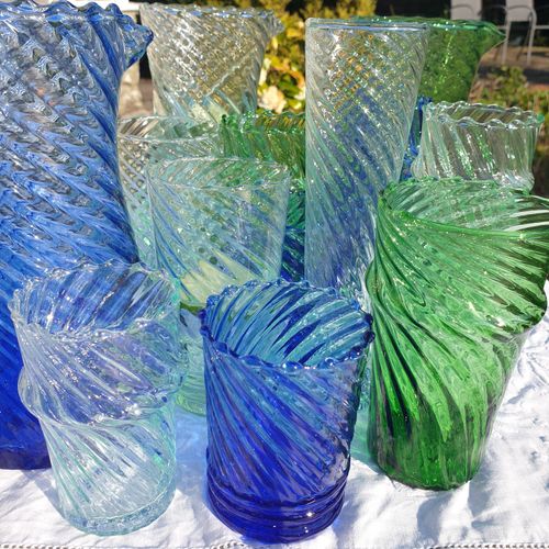 New Twist Moroccan Glassware