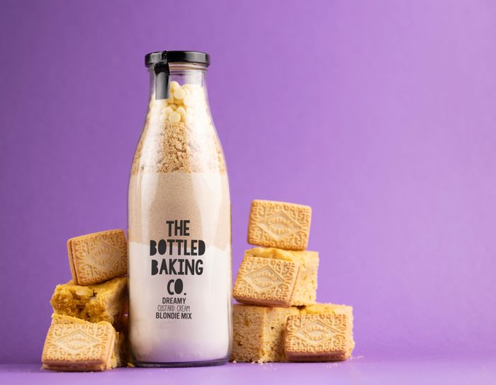 Custard Cream Blondie