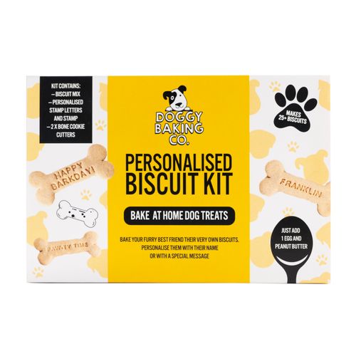 Doggy Baking Co Personalized Biscuit Kit
