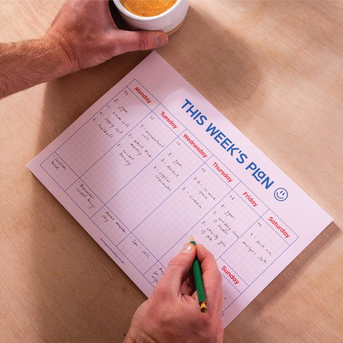 A4 Weekly Planner Pad | Everyday is a School Day