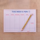 A4 Weekly Planner Pad | Everyday is a School Day