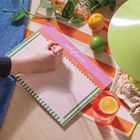 Weekly Meal Planner Pad | Cabana Stripe