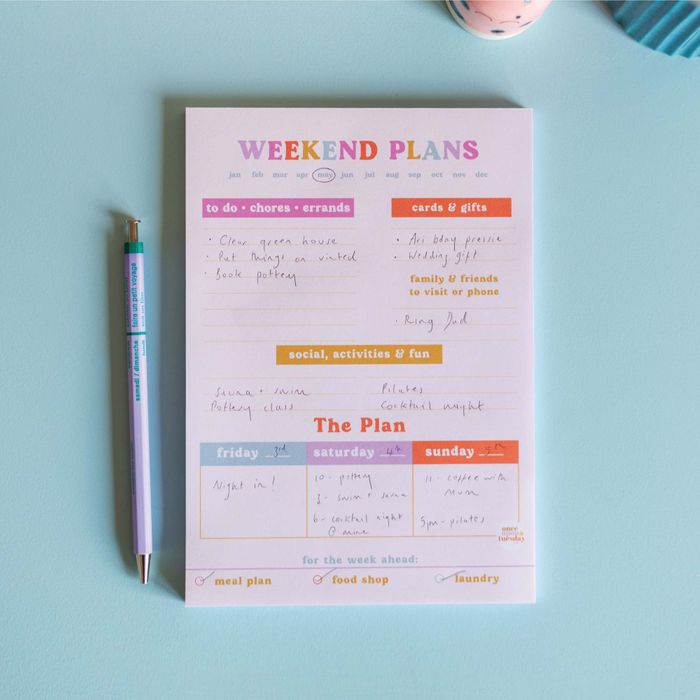 Weekend Planner Pad | You Got This
