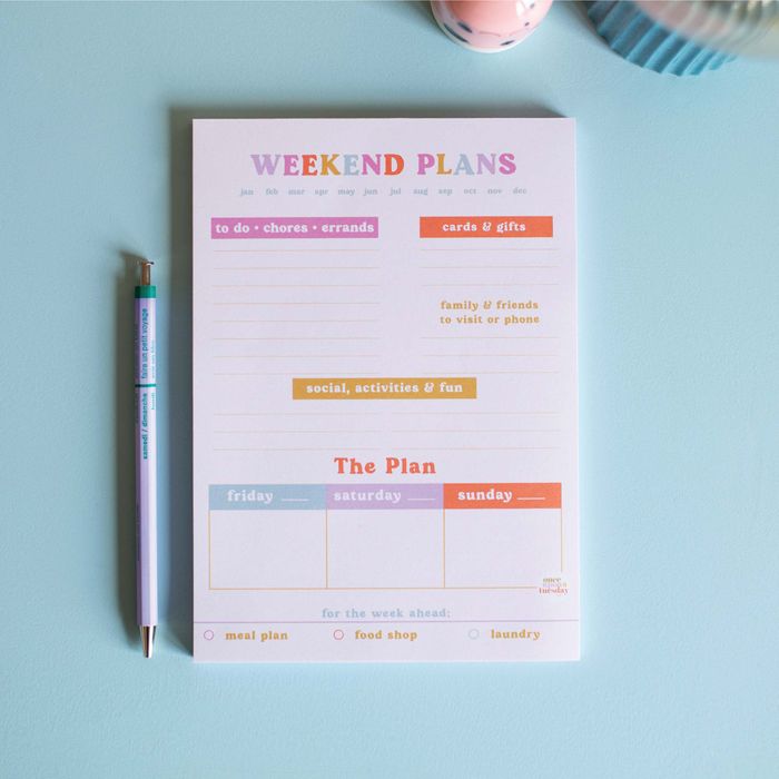 Weekend Planner Pad | You Got This