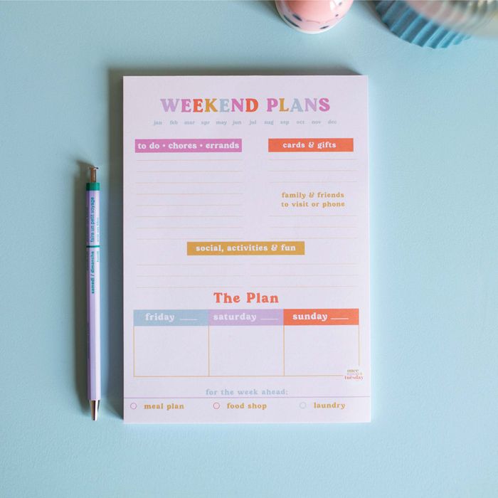 Weekend Planner Pad A5 | You Got This