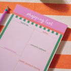Weekly Shopping List Pad | Cabana Stripe