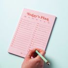 Daily Planner Pad | Pink & Red