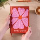 2025 Diary | A5 Hardcover Week to view | Les Fleurs