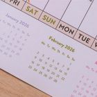 2024-2025 Academic Year Wall Planner | A1 | Shine Bright