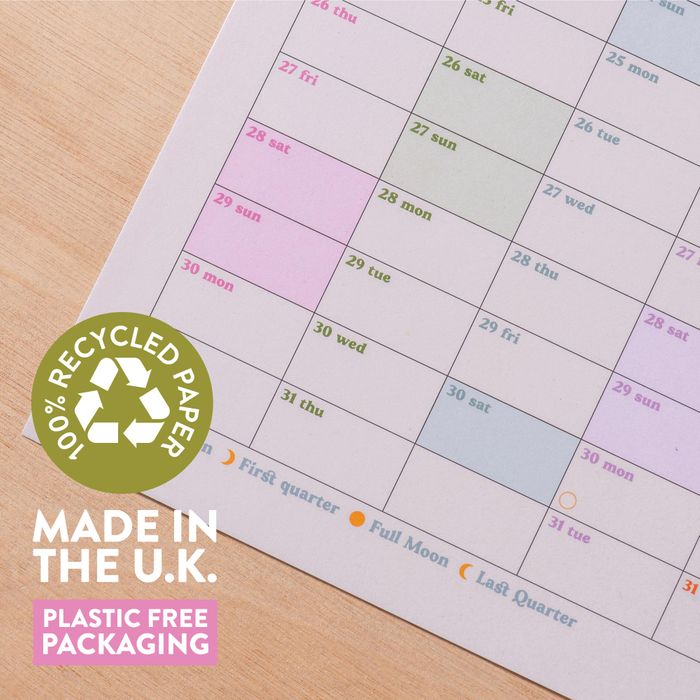 2024-2025 Academic Year Wall Planner | Portrait | This Is the Year
