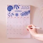 2025 Year Calendar | Ocean Mermaid | A4