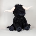 Huge Black Longhorn Cow - Great for Marketing / Display