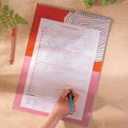 2025 Family Planner | Tidal Waves | A3