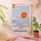 2025 Family Planner | Tidal Waves | A3