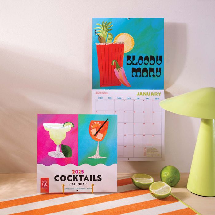 2025 Calendar | Artist Collab with Han Valentine | Cocktails