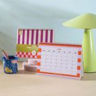 2025 Desk Calendar | Checks & Stripes