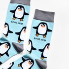 Penguin Socks | Bamboo Socks | Aqua Socks