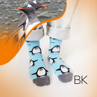 Penguin Socks | Bamboo Socks | Aqua Socks