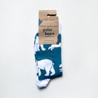 Polar Bear Socks | Bamboo Socks | Light Blue Socks