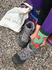 Red Squirrel Socks | Bamboo Socks | Light Green Socks