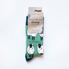 Sheep Socks | Bamboo Socks | Green Socks | Farm Socks