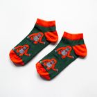 Orangutan Socks | Trainer Socks | Green Socks