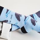 Hippo Socks | Bamboo Socks | Blue Socks | Safari Socks
