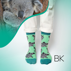 Koala Socks | Bamboo Socks | Green Socks | Australia Socks