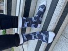Zebra Socks | Bamboo Socks | Black Socks | Safari Socks