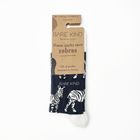 Zebra Socks | Bamboo Socks | Black Socks | Safari Socks